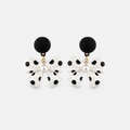 Pearl Bow Drop Earrings