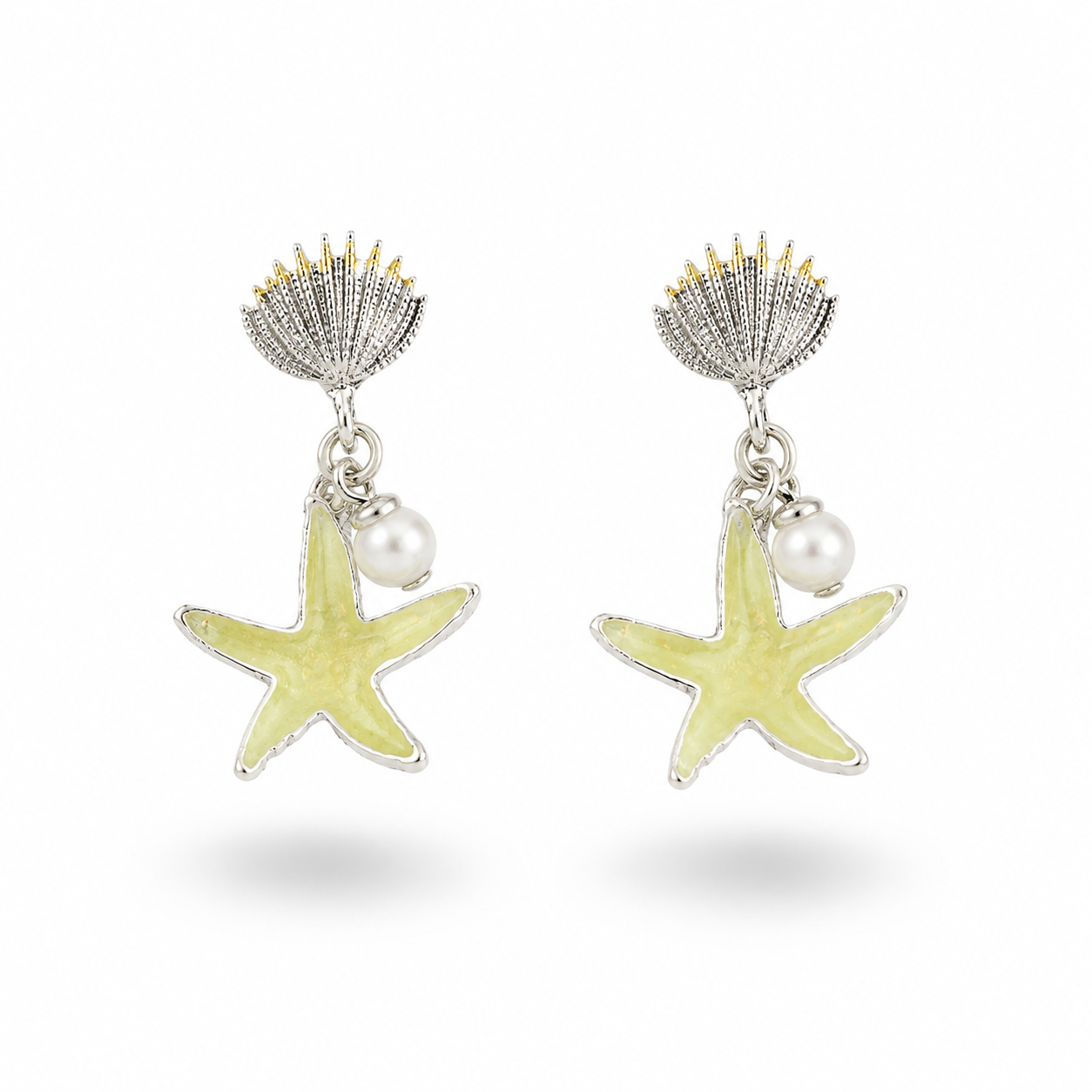 Shell Stud Earrings