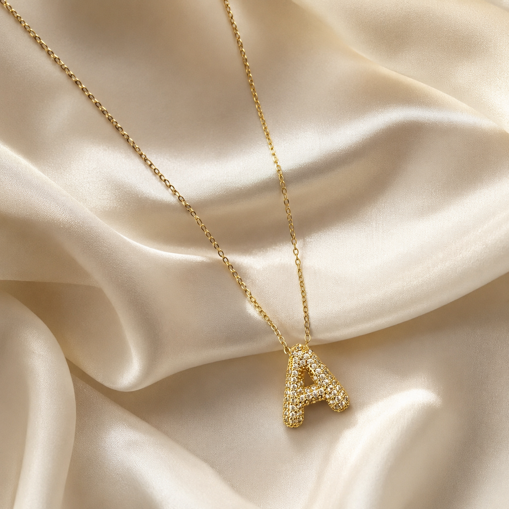 Initial Charm Necklace