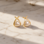 Pearl Stud Earrings