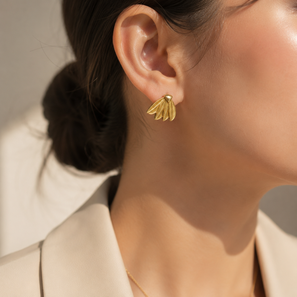 Elegant Leaf Earrings