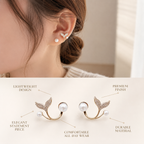 Butterfly Ear Cuff Earrings
