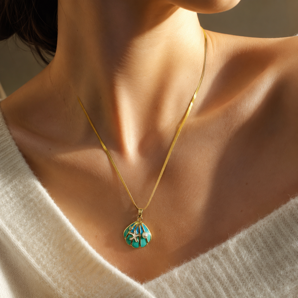 Starfish Pendant Necklace