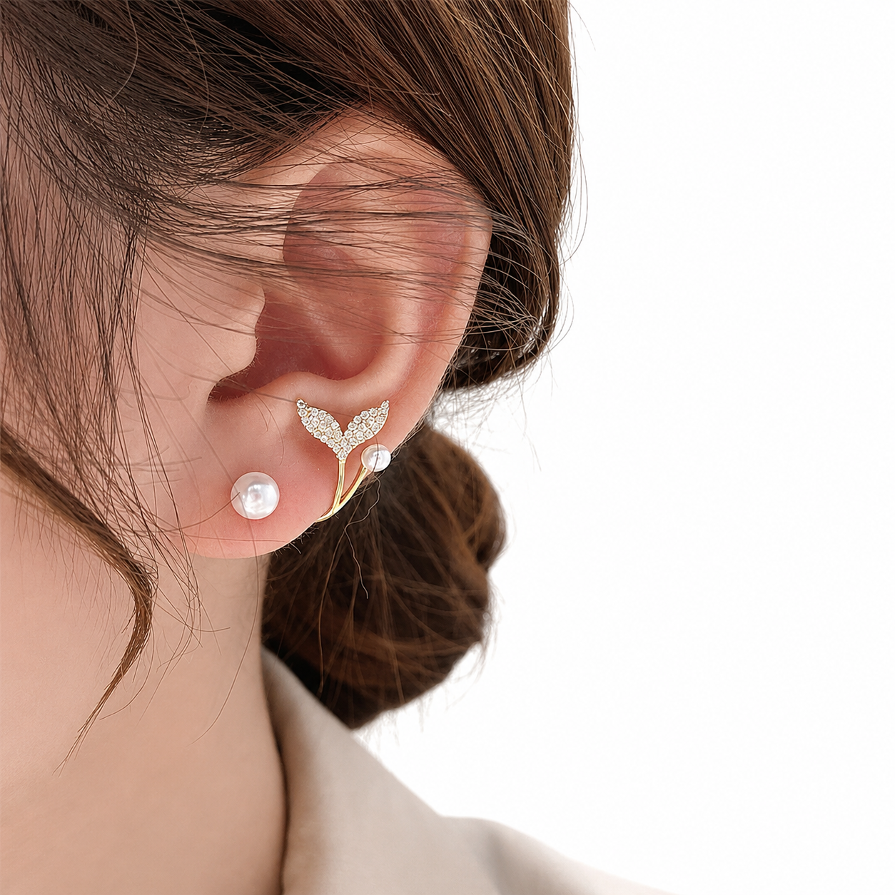 Butterfly Ear Cuff Earrings