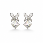 Crystal Butterfly Earrings