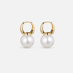 Minimal Pearl Earrings
