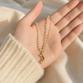 Women's Pearl Charm Necklace