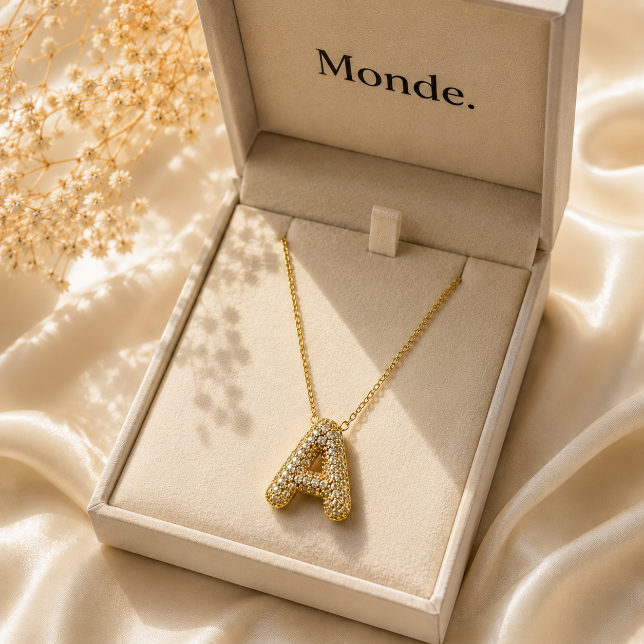 Initial Charm Necklace