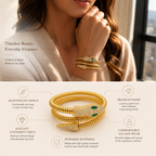 Snake Wrap Bracelet for Women