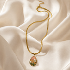 Elegant Pearl Charm Necklace