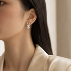 Crystal Butterfly Earrings