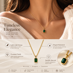 Emerald Stone Necklace