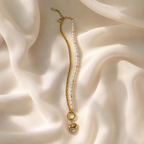 Pearl Heart Pendant Necklace