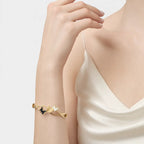 Flutter Grace Anti-Tarnish Butterfly Bangle