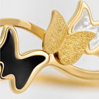 Flutter Grace Anti-Tarnish Butterfly Bangle