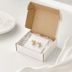 Pearl Étoile Anti-Tarnish Bow Earrings