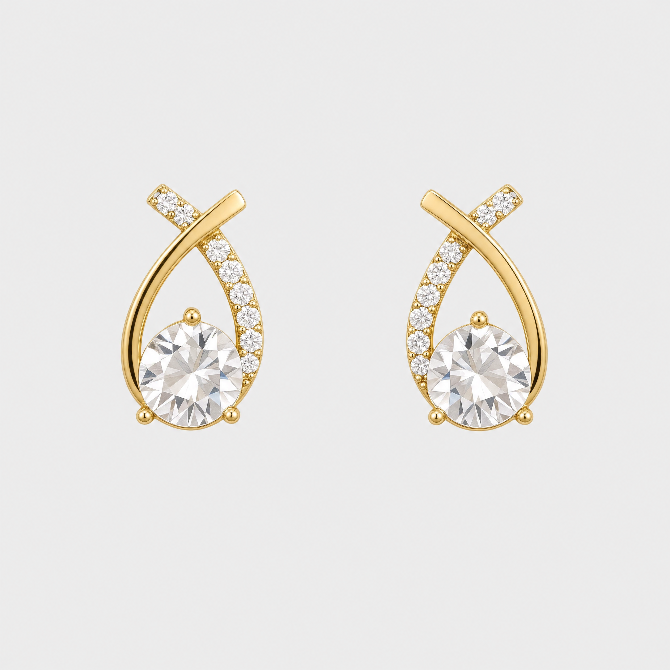 Étoile Anti-Tarnish Crystal Drop Earrings