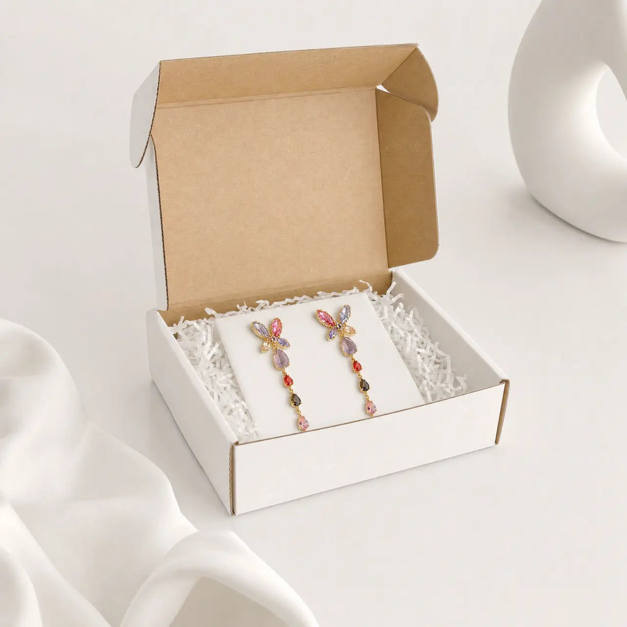 Flutter Luxe Drop Earrings