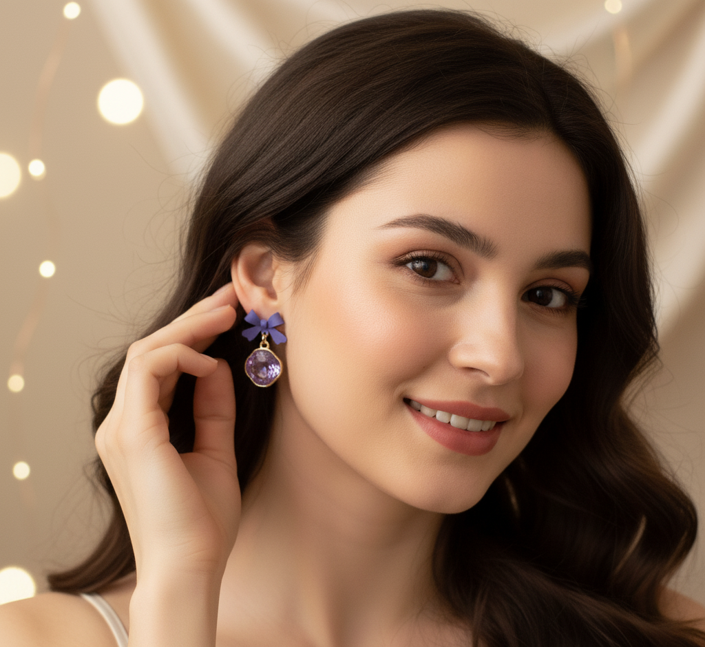 Korean Premium 3-Pair Earrings Combo for Women & Girls | Trendy & Elegant