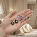 Korean Premium 3-Pair Earrings Combo for Women & Girls | Trendy & Elegant