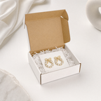 Celeste Bow Anti-Tarnish Pearl Earrings