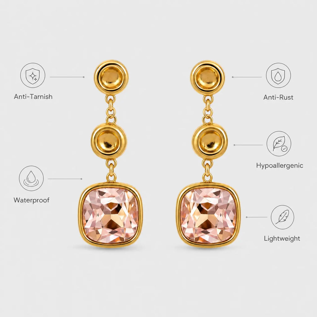 Blush Elegance Earrings