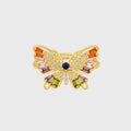Crystal Butterfly Ring