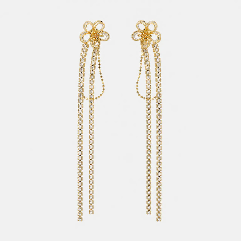 Daisy Luxe Tassel Earrings