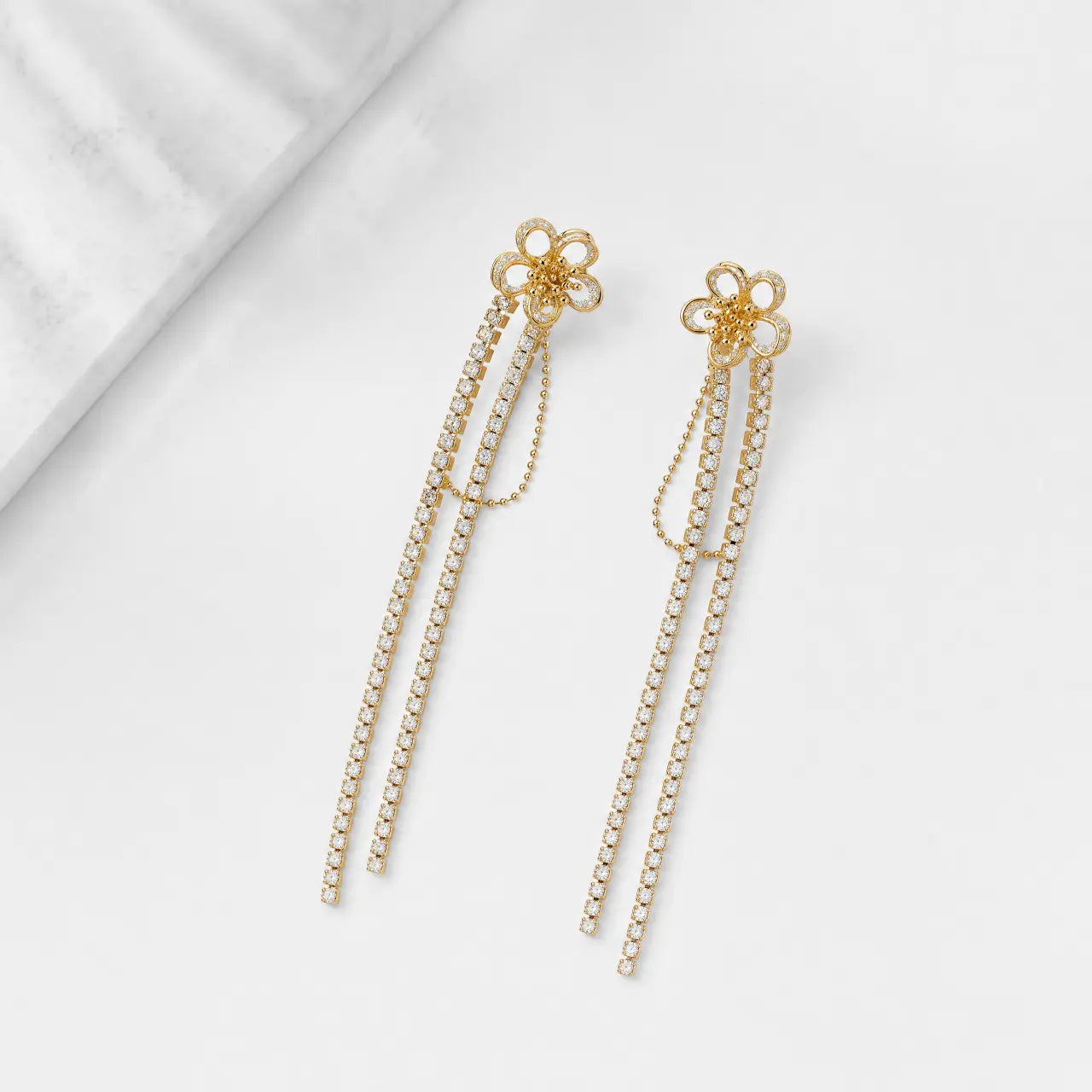 Daisy Luxe Tassel Earrings