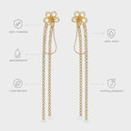 Daisy Luxe Tassel Earrings