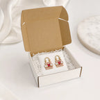 Sweetheart Lock Earrings