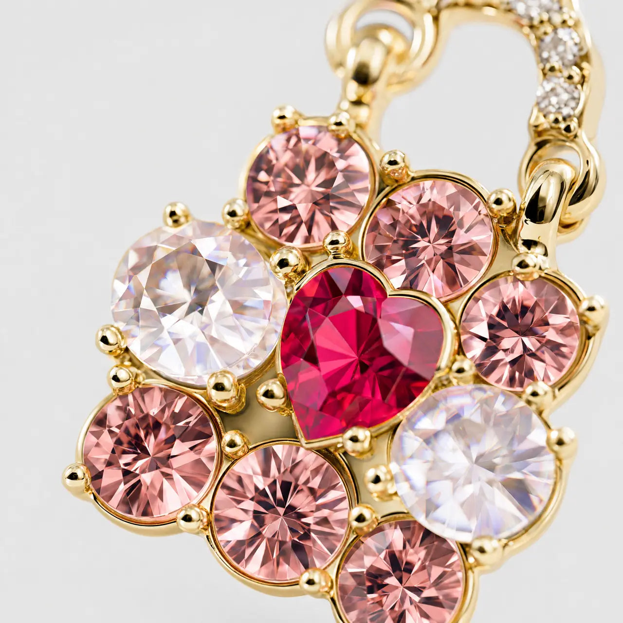Sweetheart Lock Earrings