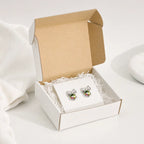 Prism Bow Anti-Tarnish Crystal Earrings