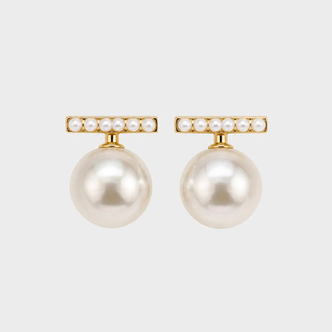 Élan Anti-Tarnish Pearl Drop Earrings