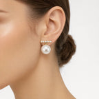 Élan Anti-Tarnish Pearl Drop Earrings