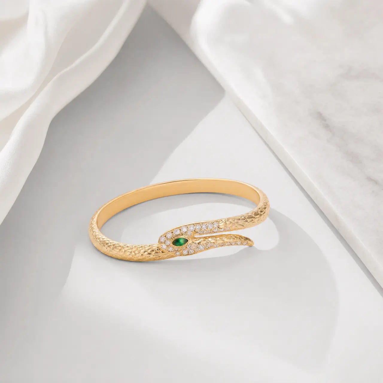 Serpentina Anti-Tarnish Snake Bracelet