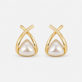 Pearl Stud Earrings