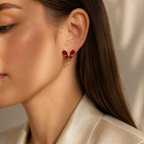 Butterfly Stone Earrings