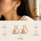 Pearl Stud Earrings