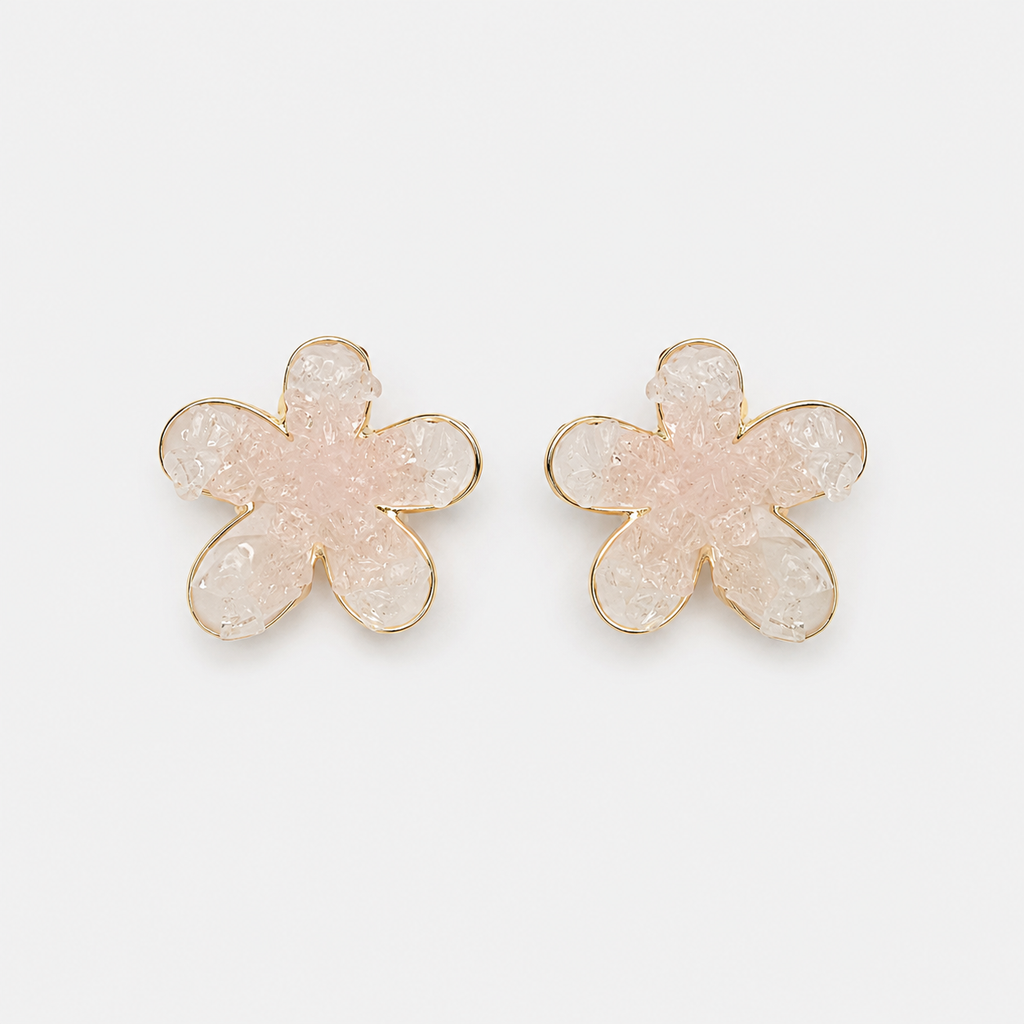 Elegant Flower Studs