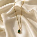 Emerald Stone Necklace