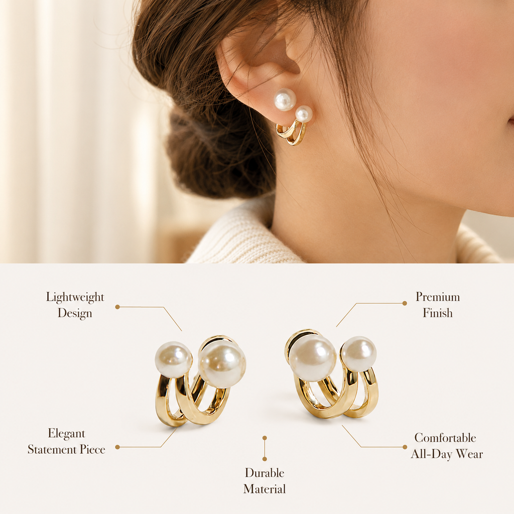 Lightweight Hoop Earrings