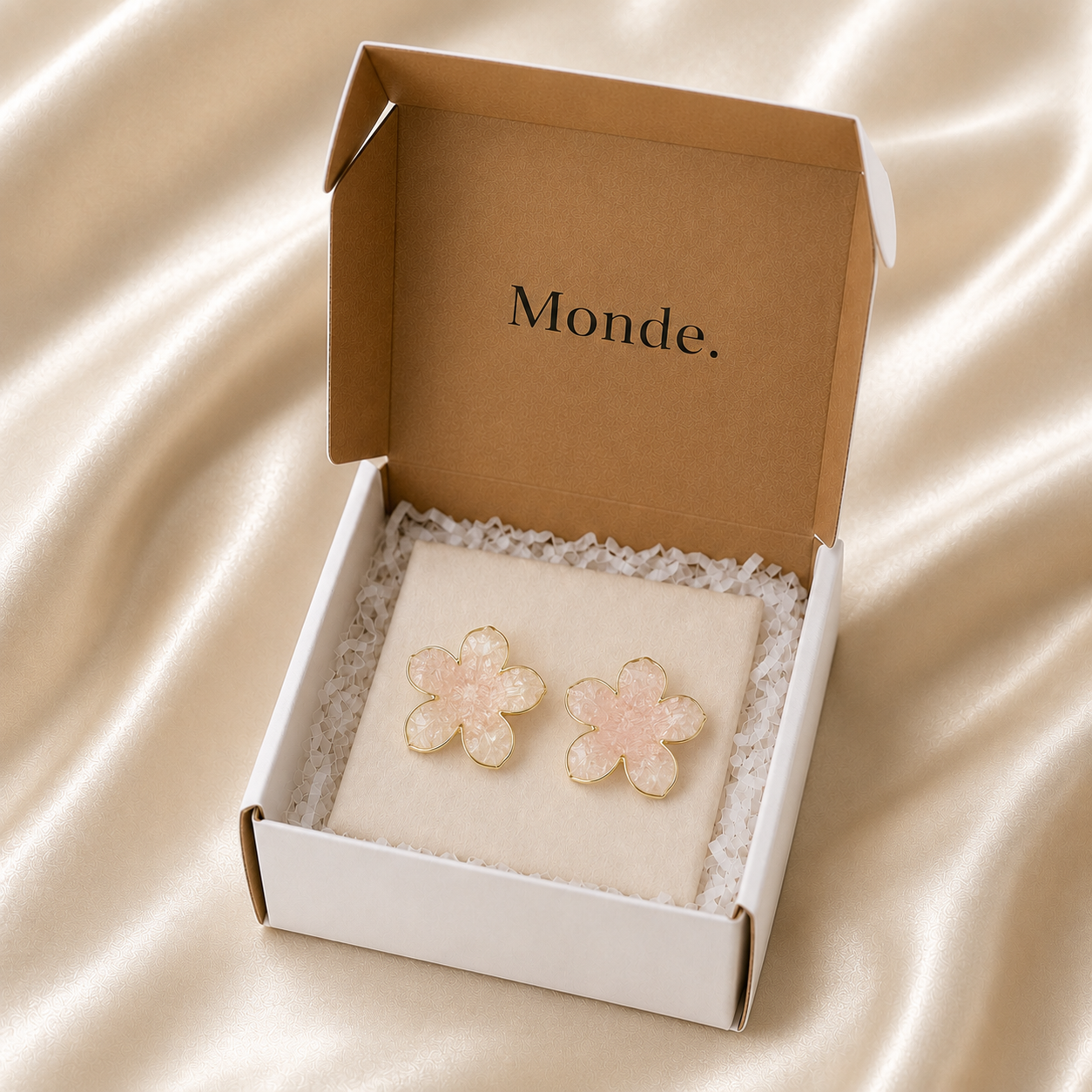 Elegant Flower Studs